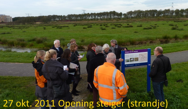 In 2011 werd de steiger aan het strandje bij de Diem geopend door wethouder Grondel
