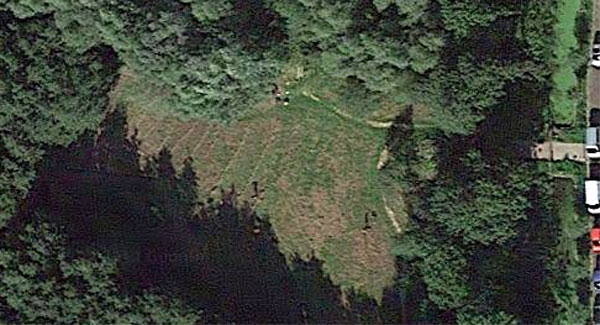 Luchtopname Hooien Natuurpark Spoorzicht